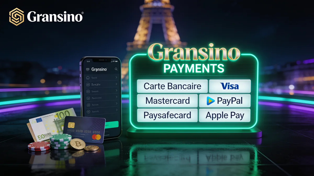 Principaux avantages — gransino casino en France